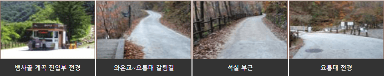 뱀사골등산