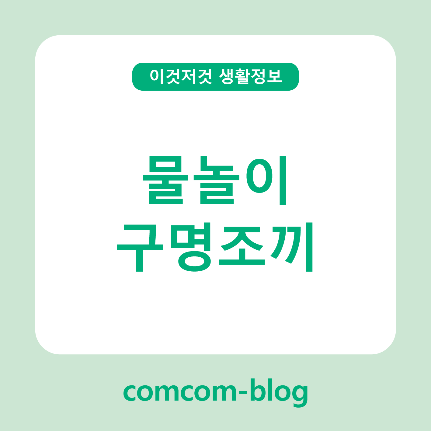 🌊 물놀이의 필수품, 구명조끼 제대로 알고 선택하기