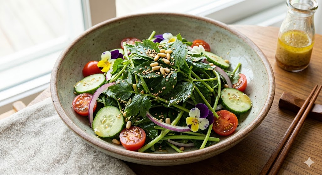 변비 탈출과 장 해독을 동시에! 식이섬유가 폭발하는 항암 샐러드