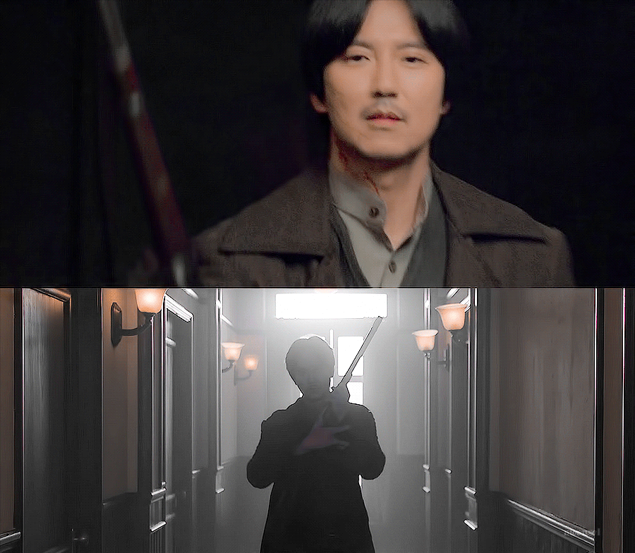 총을-들고-있는-남자-도적-칼의-소리