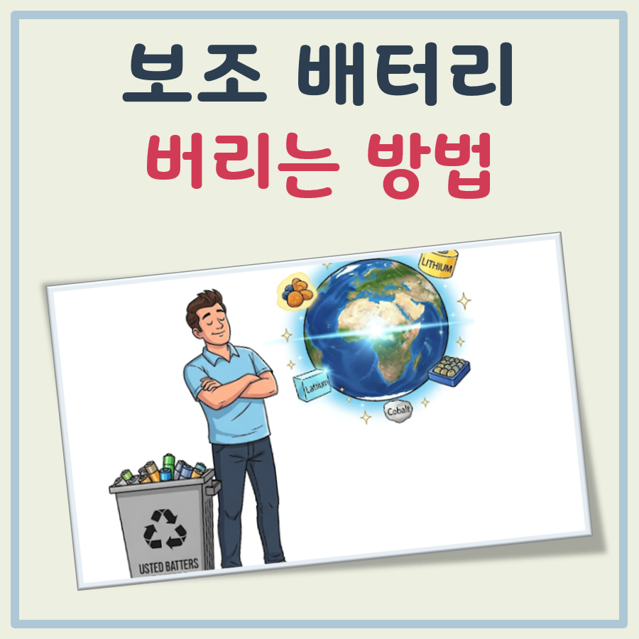 보조배터리 버리는 방법 대표 이미지