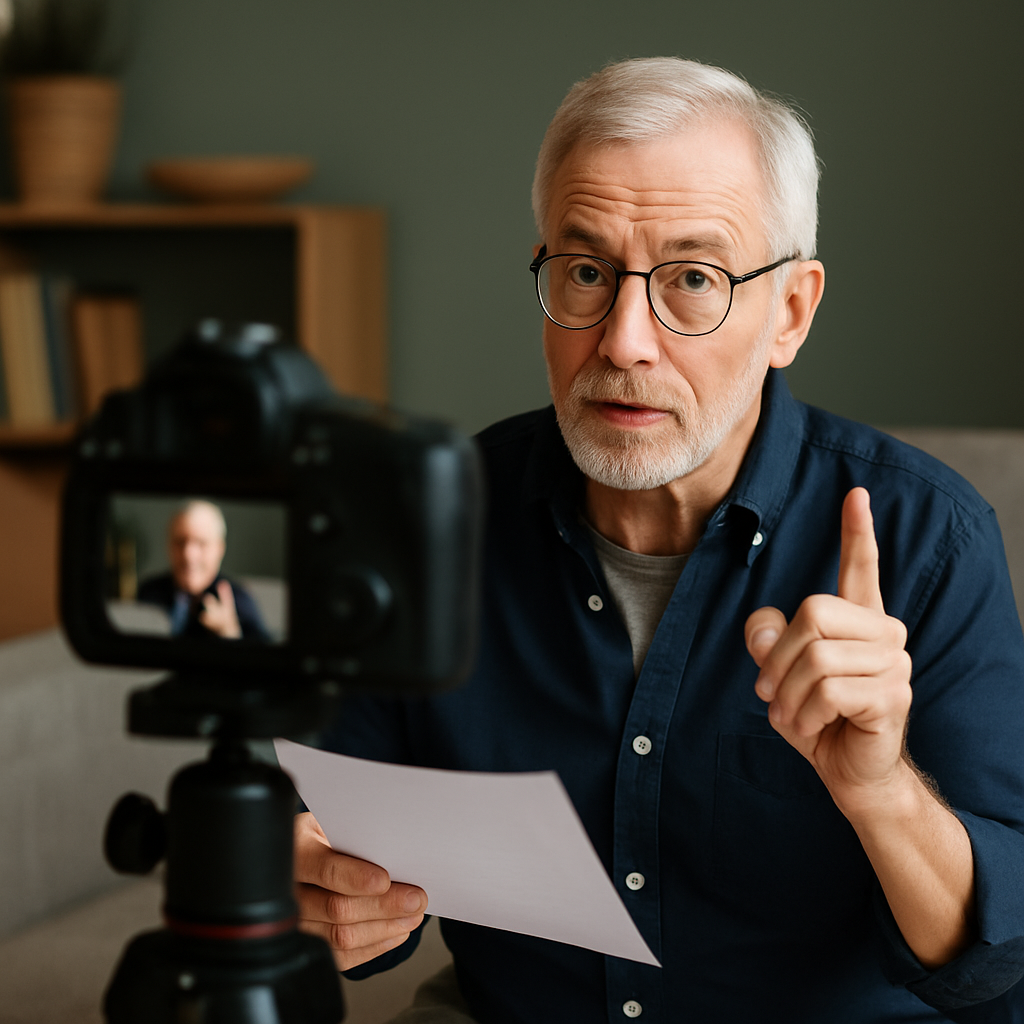 시니어 유튜버의 도입부 대본 작성 전략