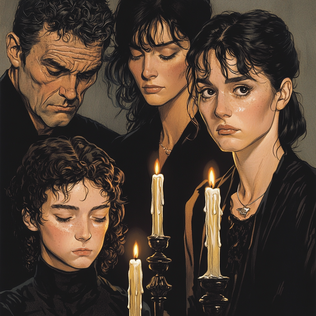 가족 장례식 꿈