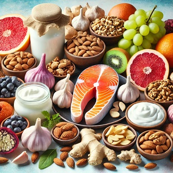 노년기 환절기 건강 지키는 필수 음식 5가지