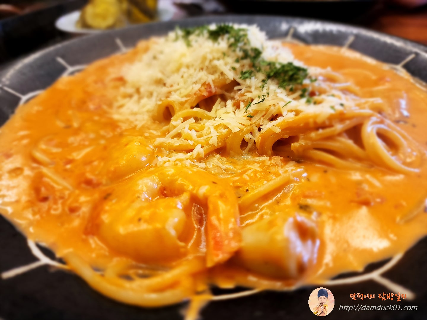 리얼 파스타의 새우 로제 파스타