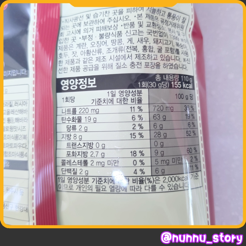 구운 핫버팔로윙 칼로리