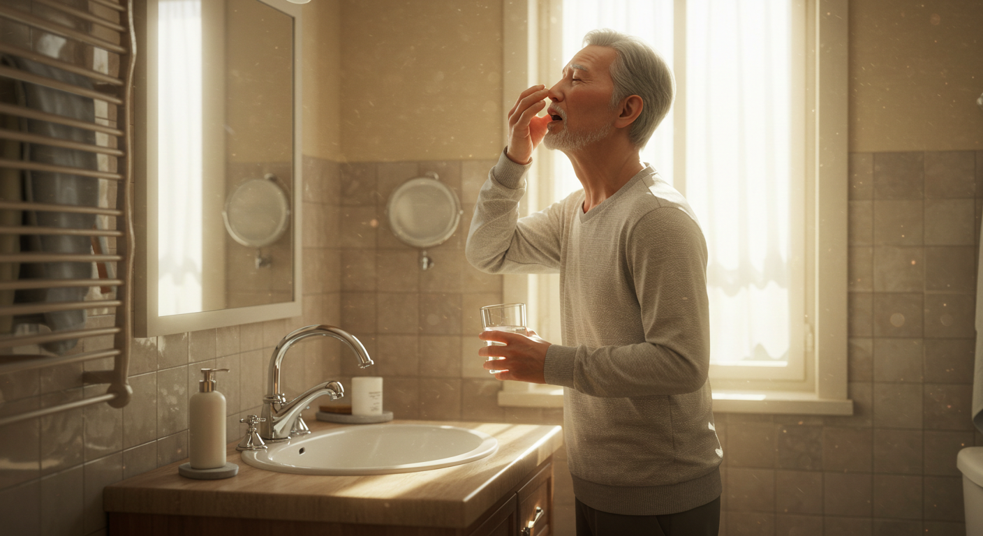 한국 노인의 소금물 가글 인식과 활용