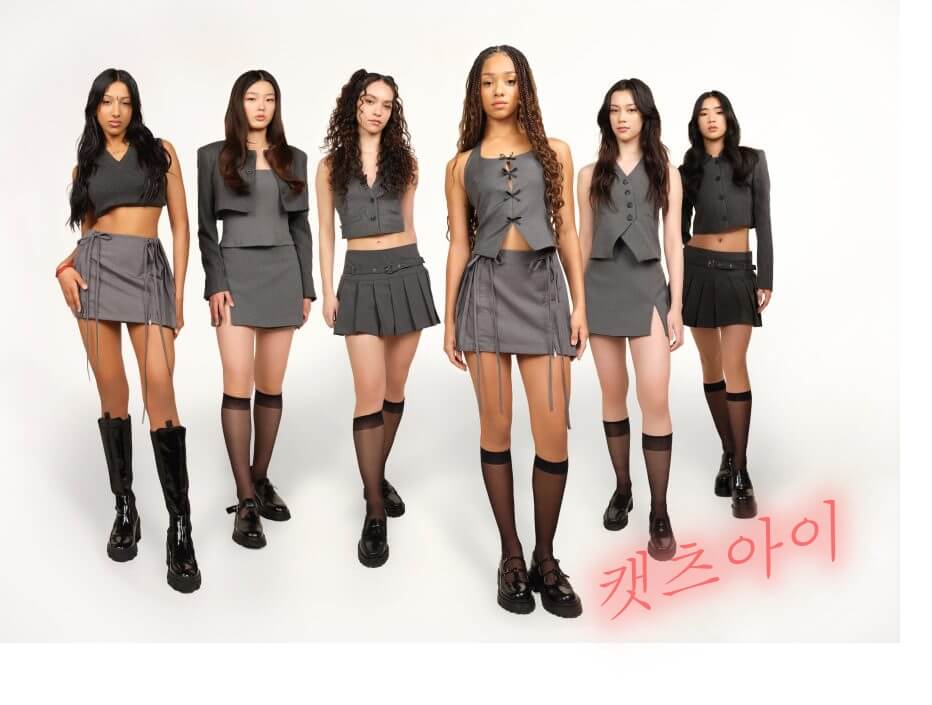 캣츠아이 단체 사진