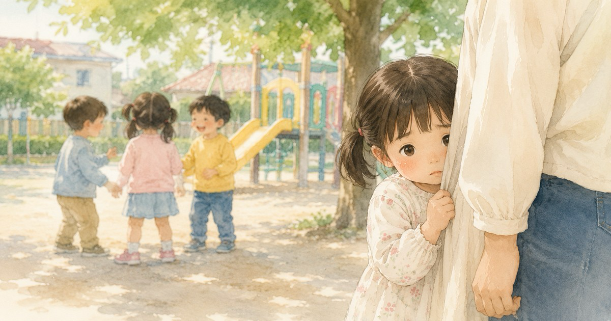 낯가림이 심한 아이, 기다려 주는 부모의 힘
