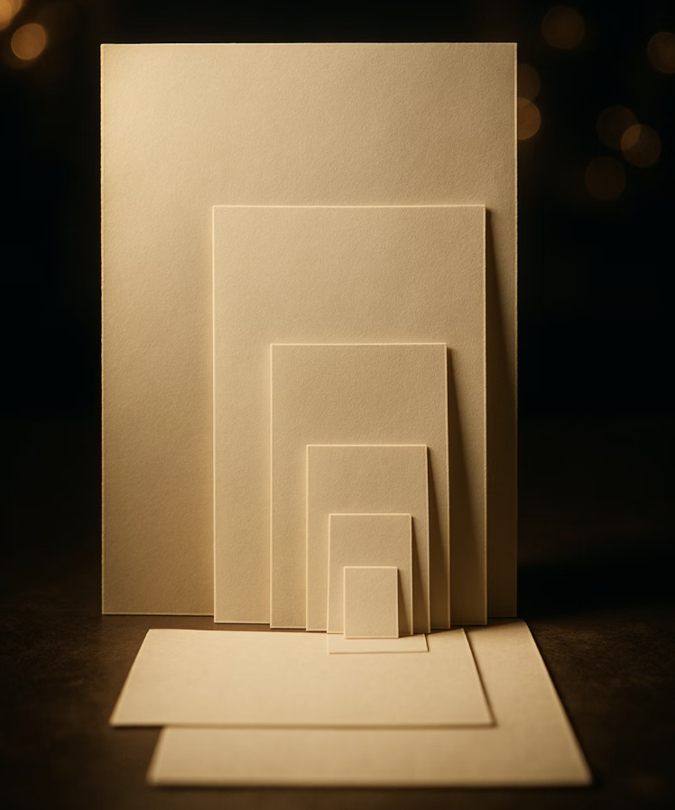 4절지와 단짝 친구, 8절지 & 2절지