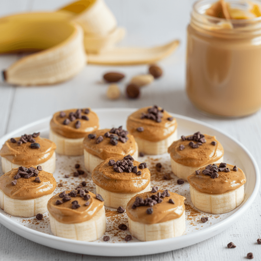 음식궁합(고칼륨 + 단백질 )ㅣ바나나와 땅콩버터의 음식 궁합 — 부드러움 속 고소한 단단함이 만드는 안정 에너지의 맛