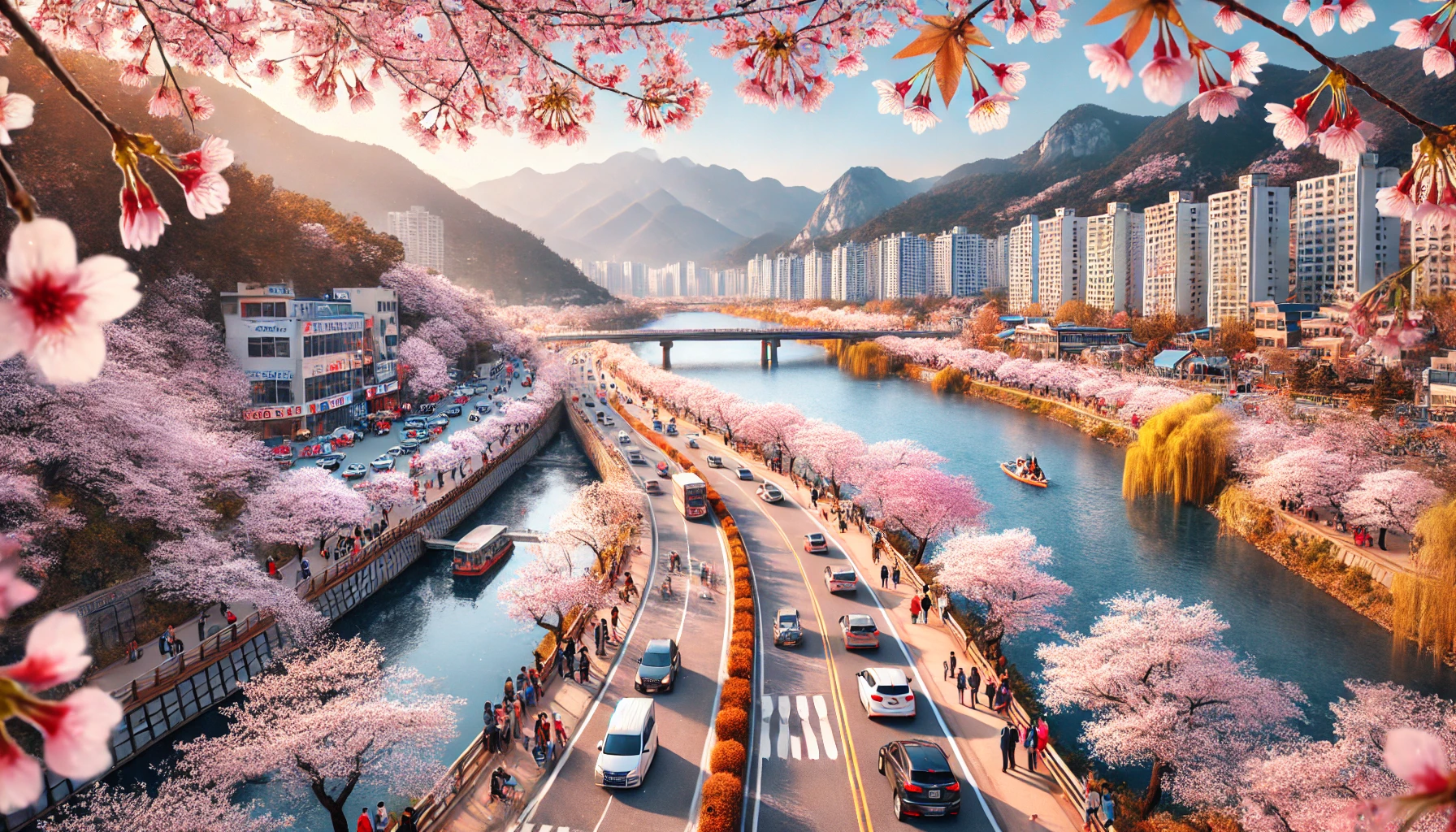 경기도 벚꽃 드라이브 명소 TOP5