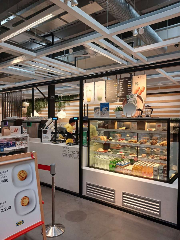 이케아 카페 풍경