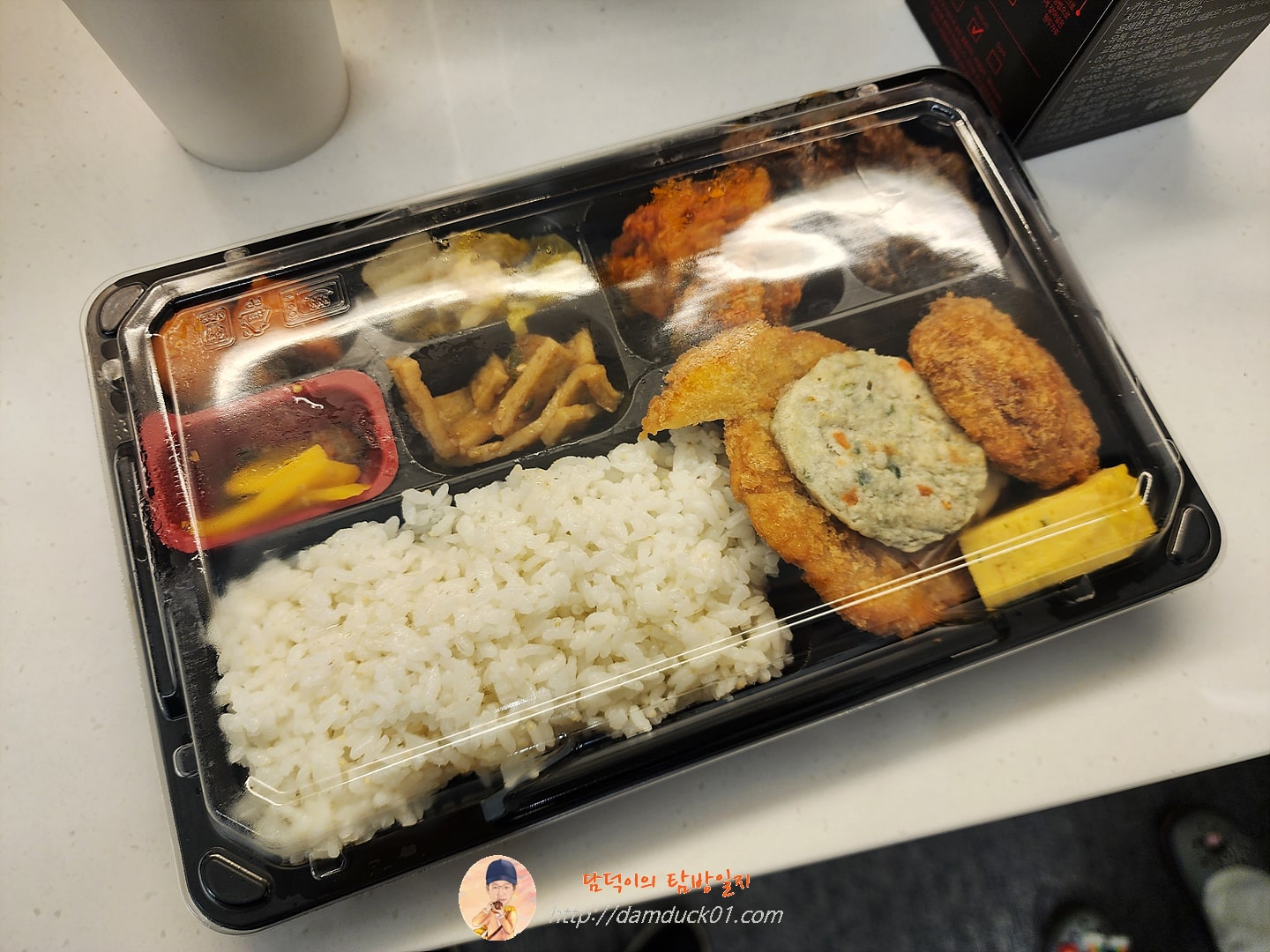 11가지 찬 많은 도시락