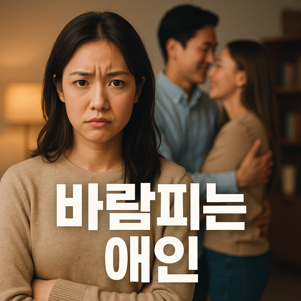 바람피는 애인을 어디까지 봐줄 수 있을까
