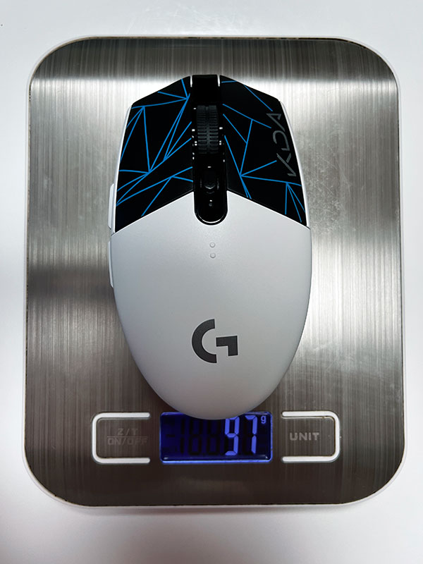 MX Anywhere 2s와 무게 비교.