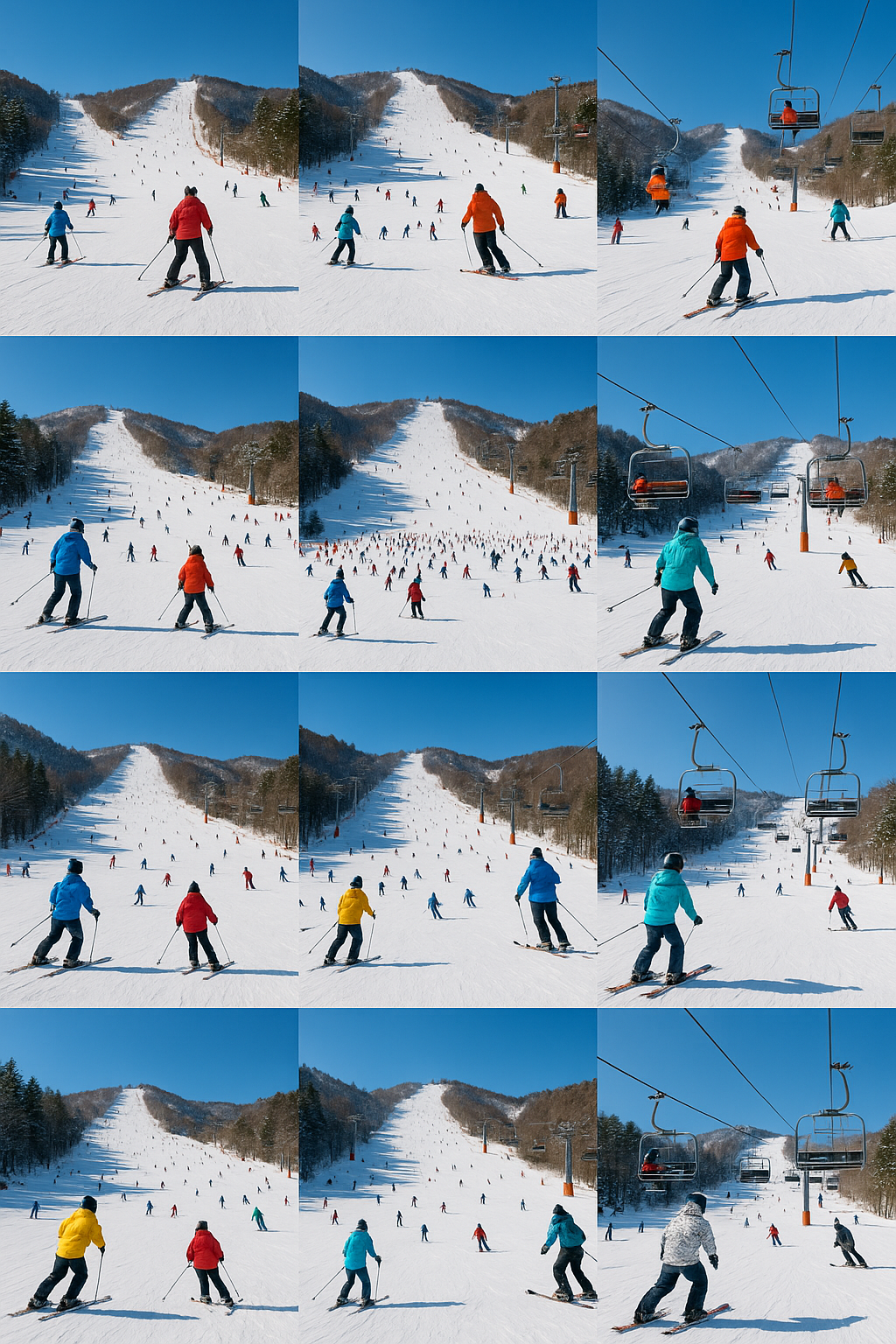 전국 스키장 개장일