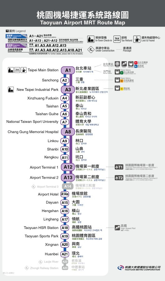 MRT 노선도