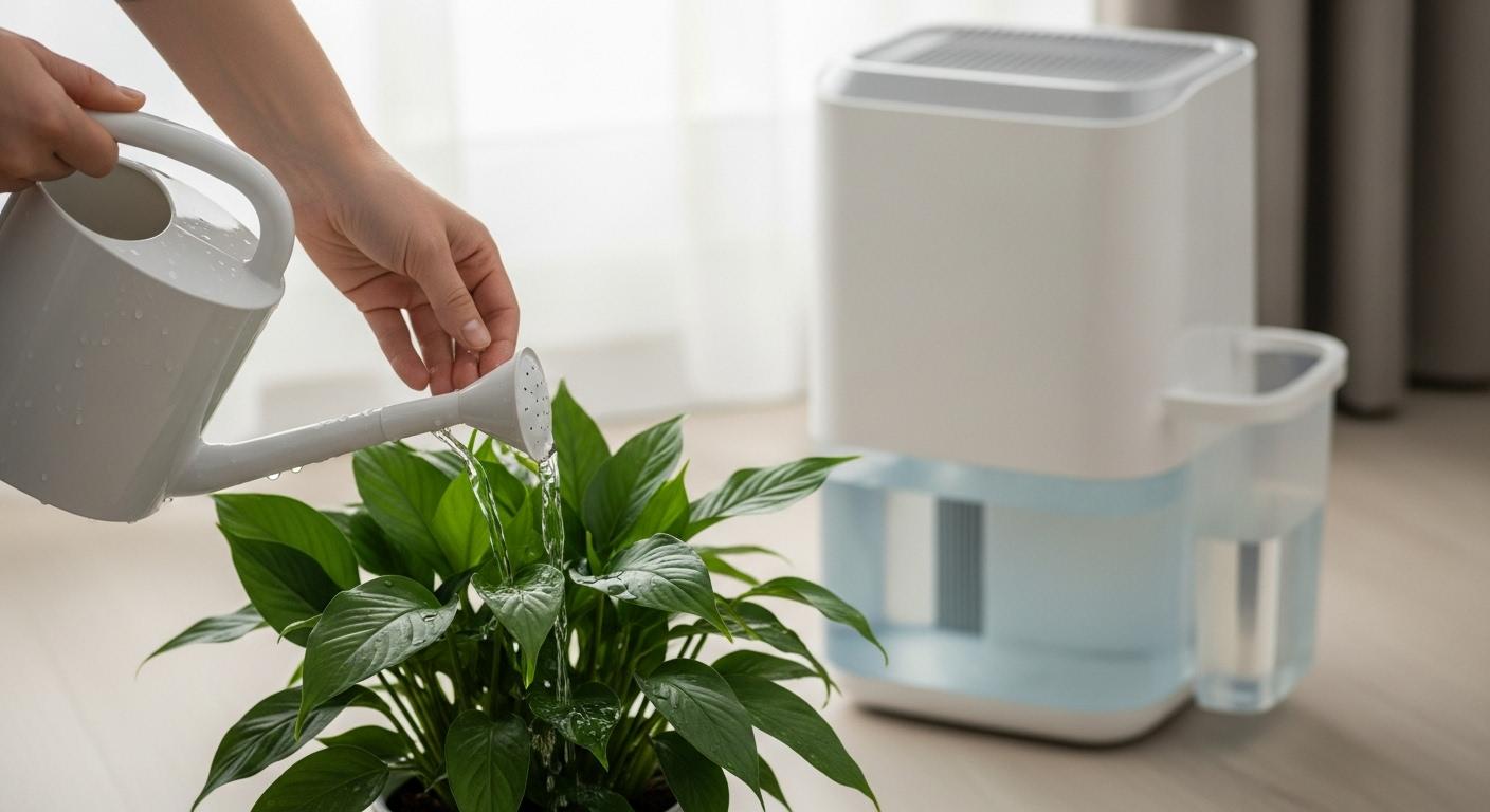 제습기 물 재활용