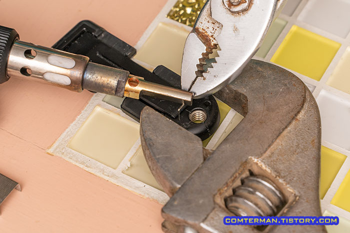 인두기 플라스틱 용접