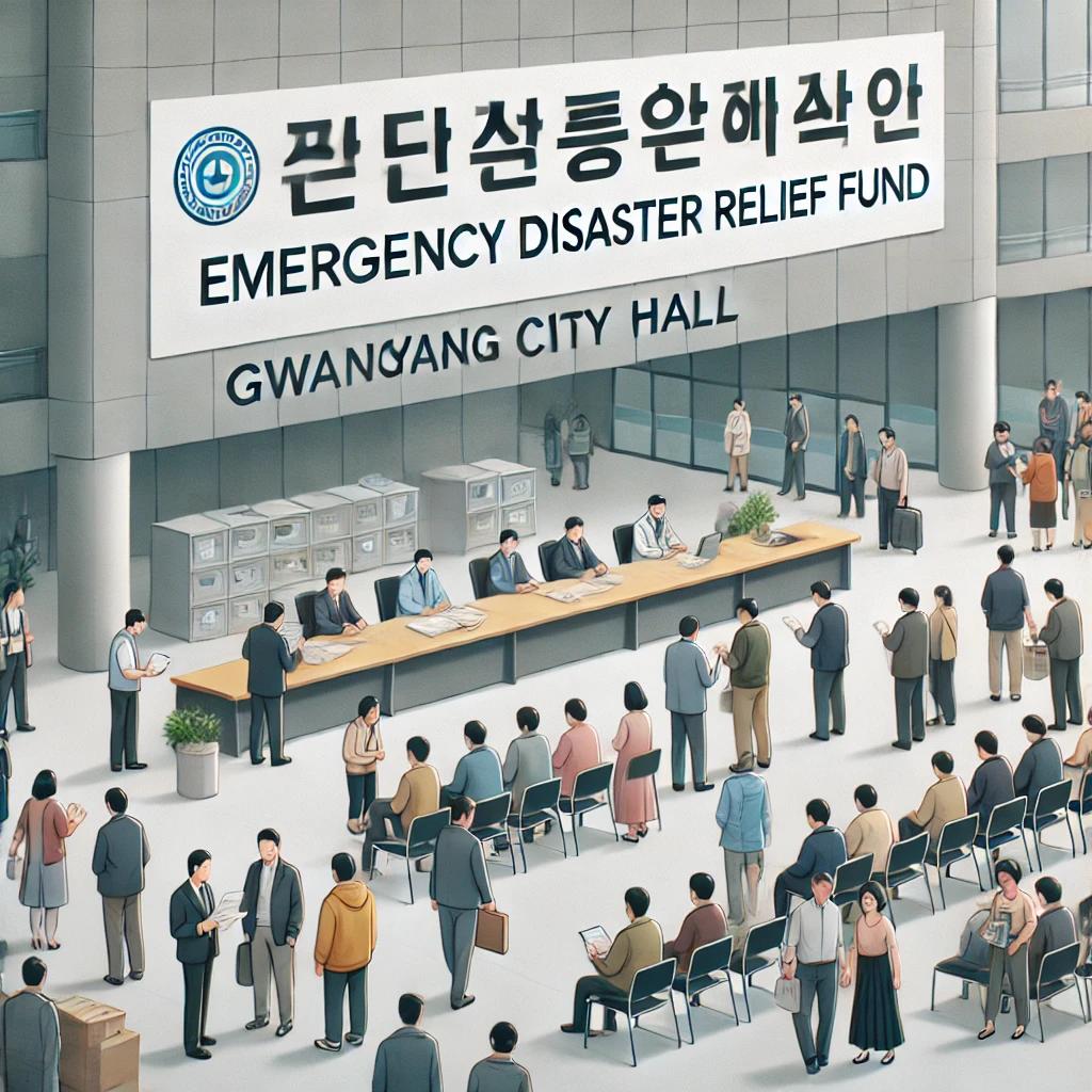 정부 긴급재난지원금 광양시청 홈페이지