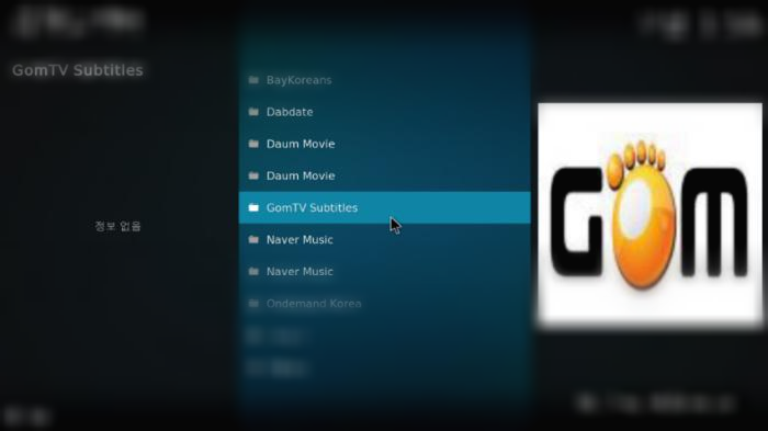 GomTV Subtitles