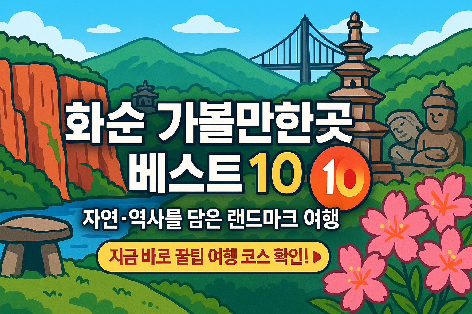 화순 가볼만한곳 베스트10