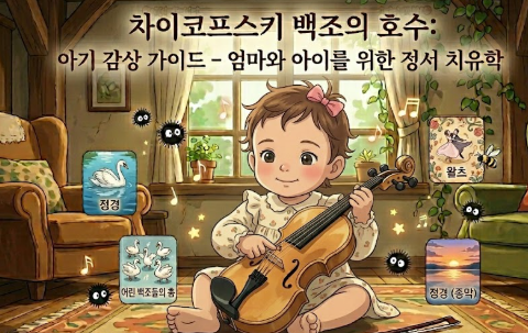 아기와 클래식 감상 백조의호수