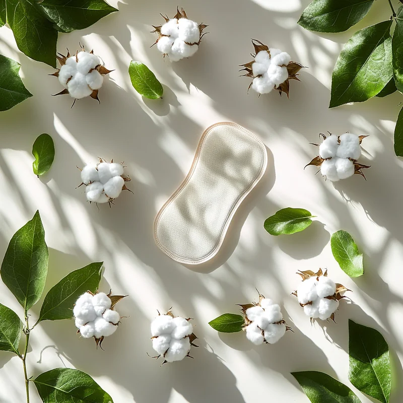 생리대 냄새 저감 효과 좋은 무향 제품, 천연코튼 소재와 자연스러운 신선함, 쾌적함을 강조한 2025 생리대, 탈취 기능, 냄새 걱정 없는 생리대 추천