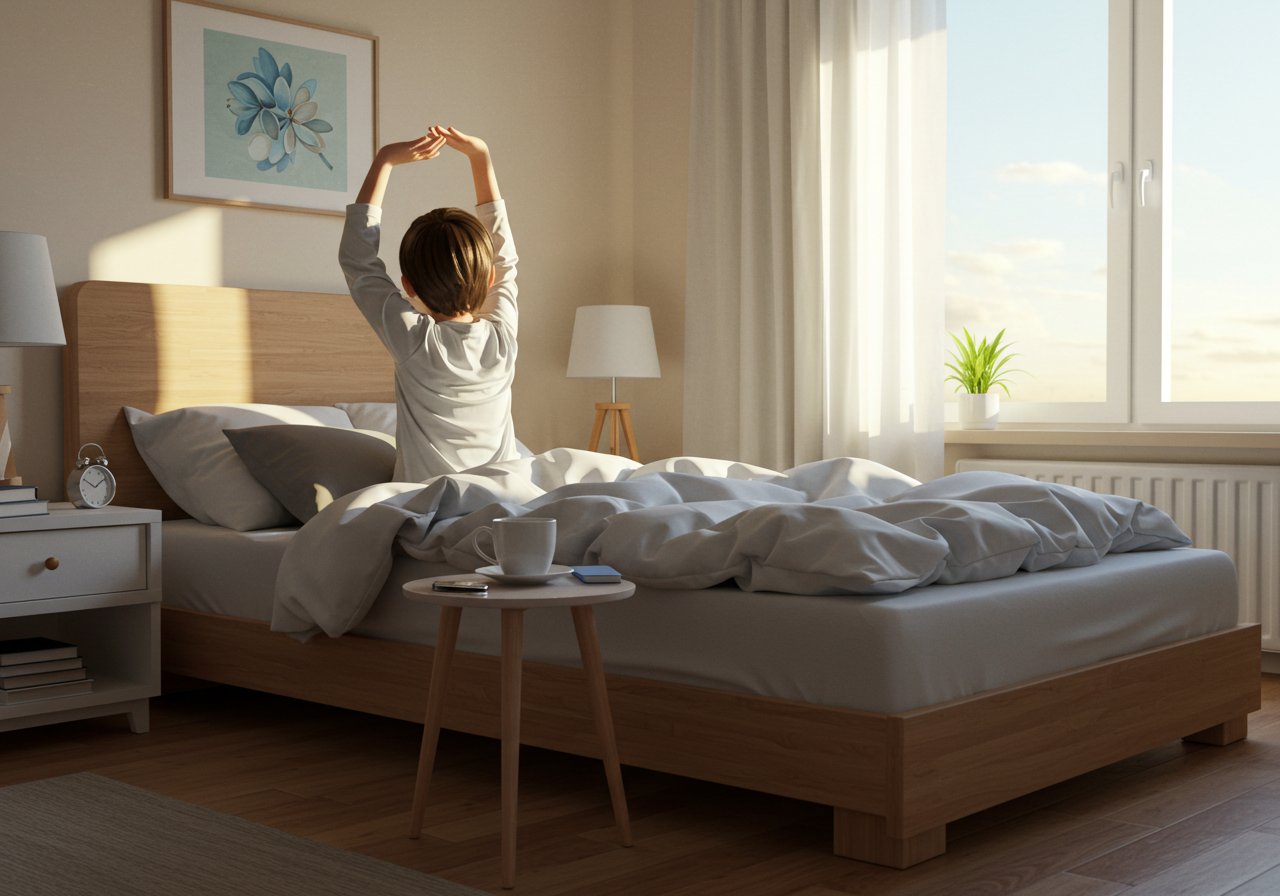 매일 아침 상쾌하게 일찍 일어나는 습관 만드는 7가지 방법