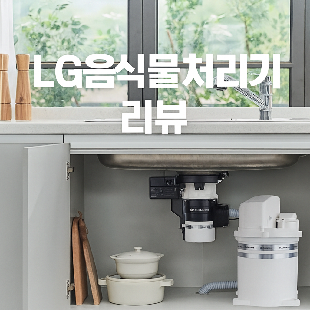 LG 음식물처리기 리뷰