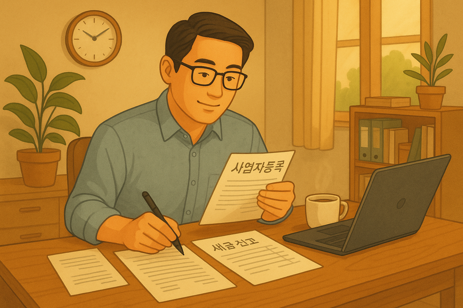 사업자등록 관련 이미지
