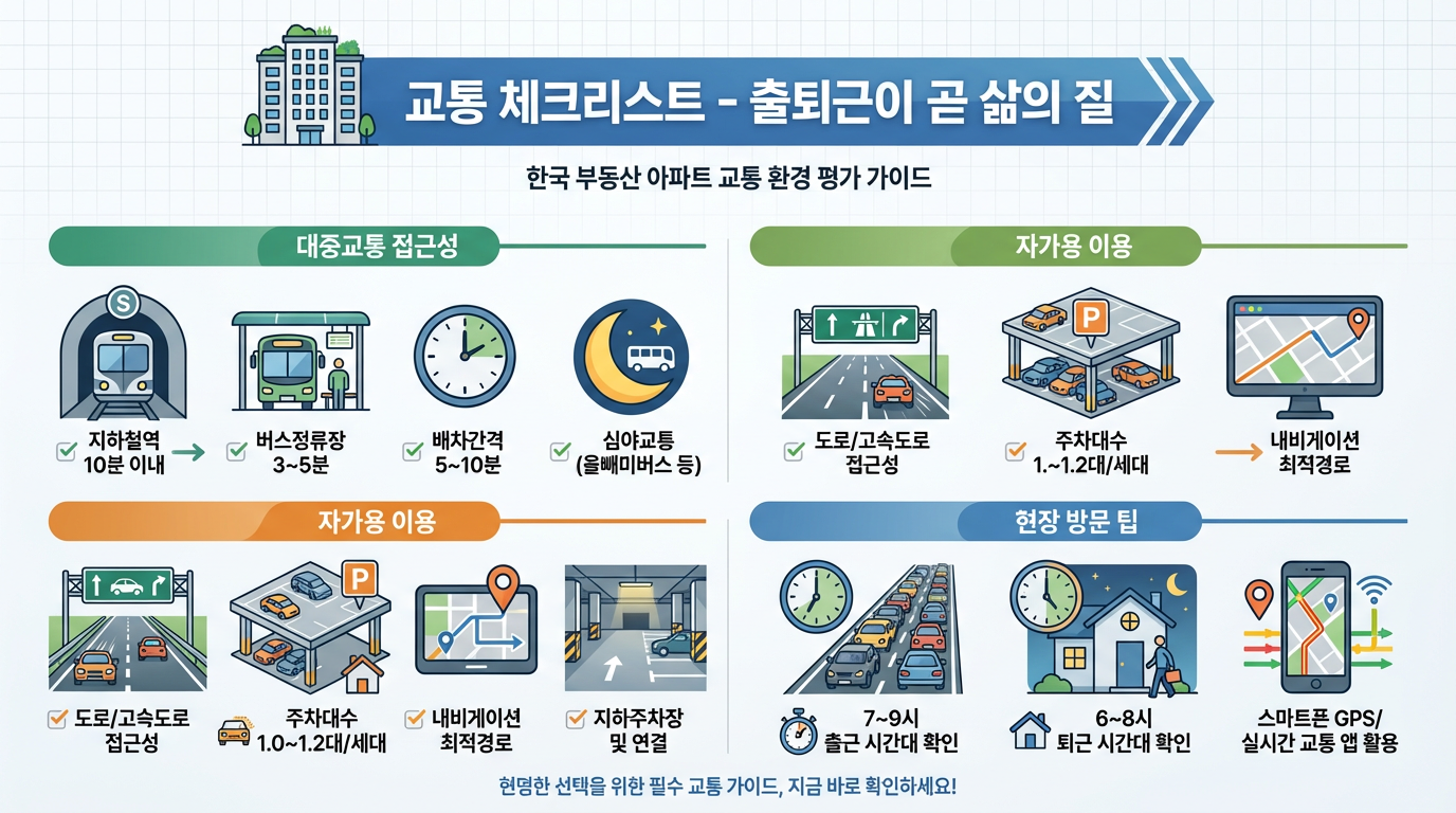 교통 체크리스트
