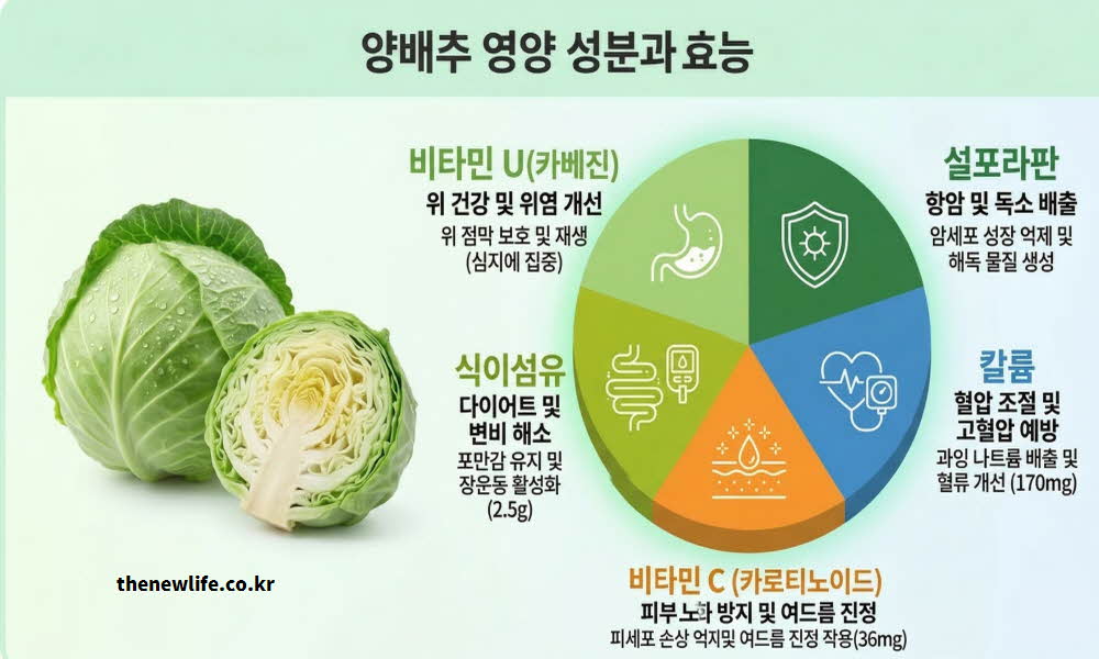 양배추 효능 영양 성분