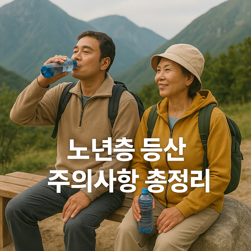 🏔️ 60대 이후 등산, 안전하게 즐기는 법! 노년층 필수 체크리스트