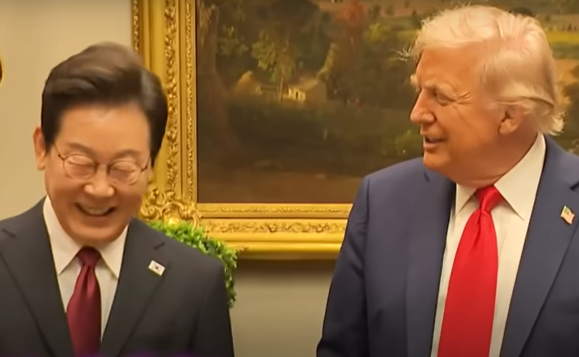 이재명 볼펜, 트럼프 볼펜, 이재명 펜, 트럼프 펜, 펜, 골프채, 볼펜, 이재명 대통령, 트럼프 대통령, 선물, 펜 선물, 볼펜 선물