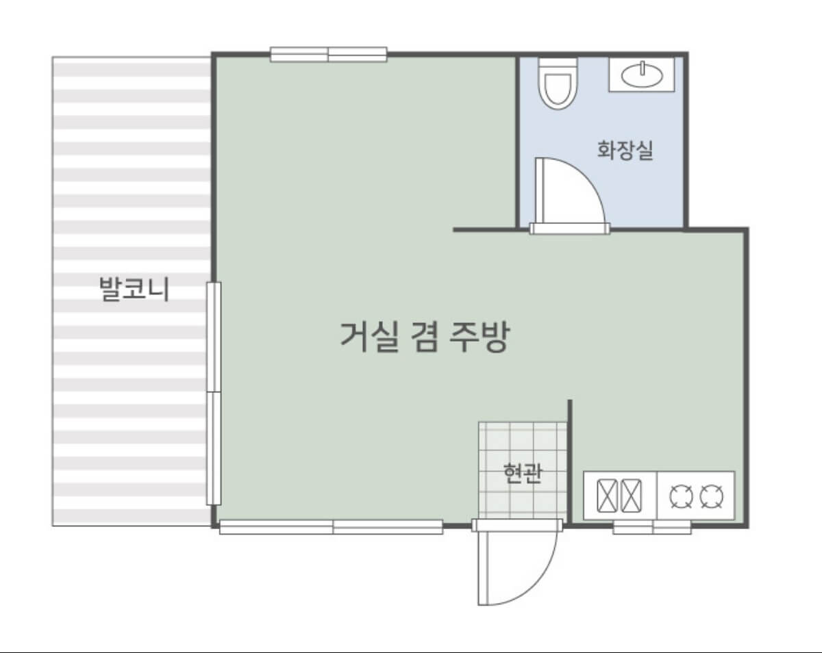 용문산자연휴양림 솔마루 배치도
