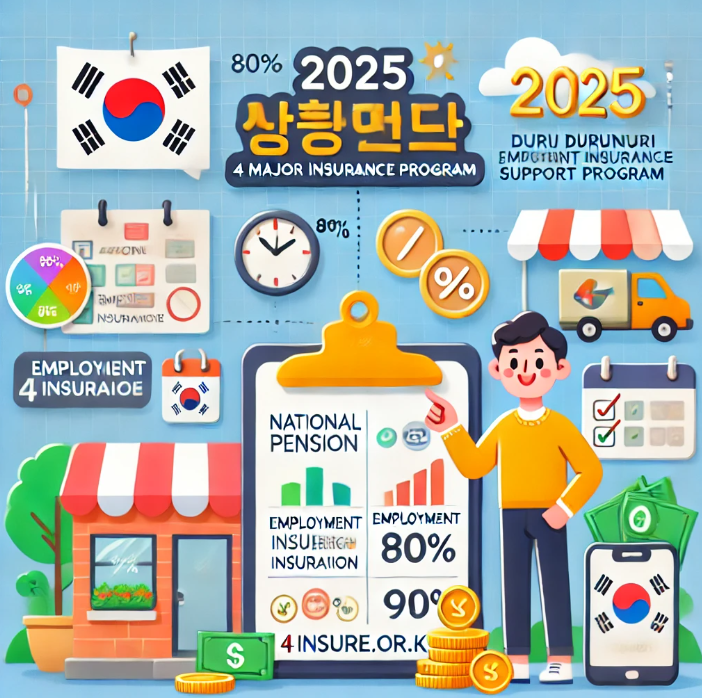 2025 두루누리 4대보험 혜택 총정리