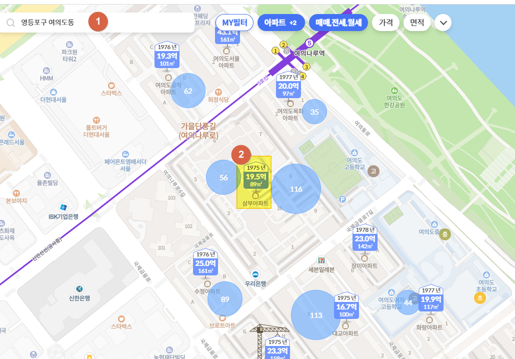 KB부동산-시세확인방법