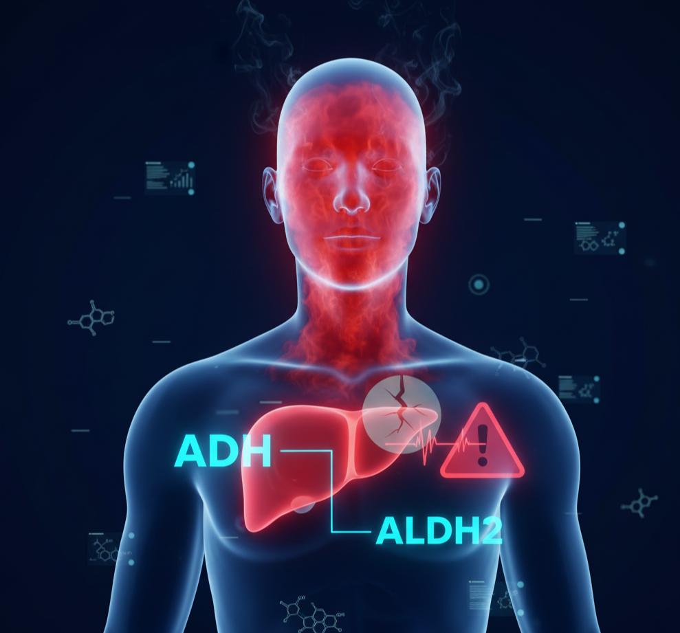 알코올 불내증?