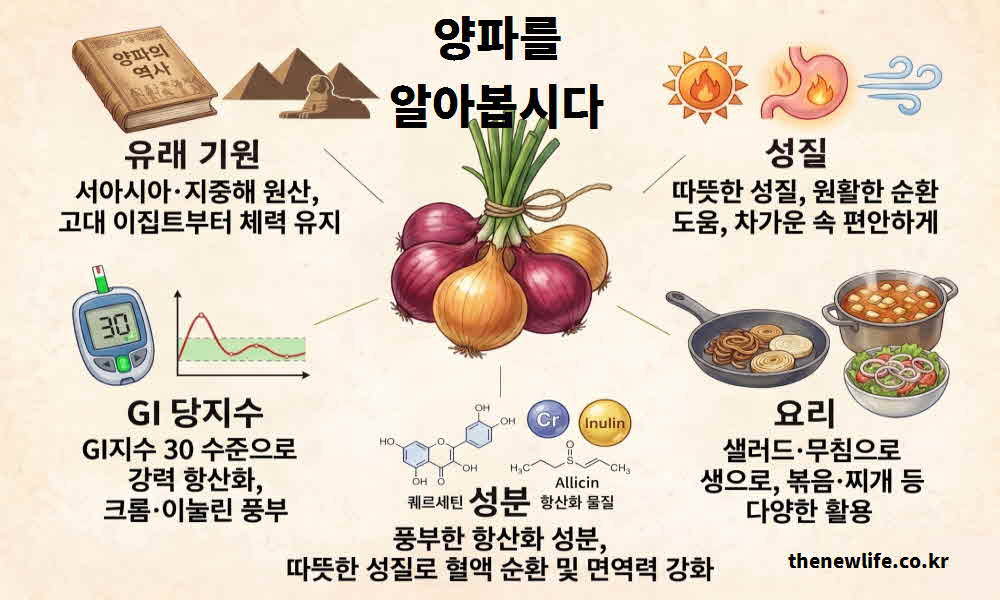 양파 효능 유래 기원