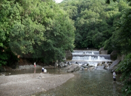 유명산 자연휴양림 계곡
