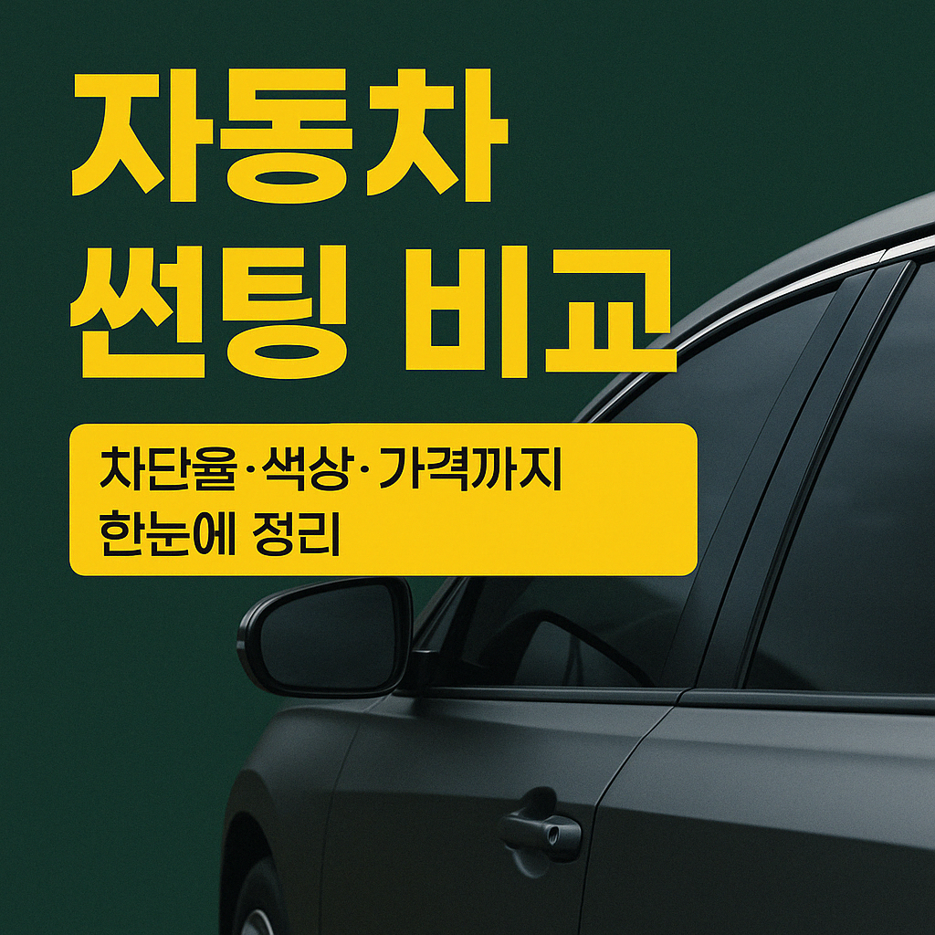 자동차 썬팅