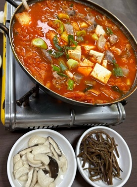 김치스지전골