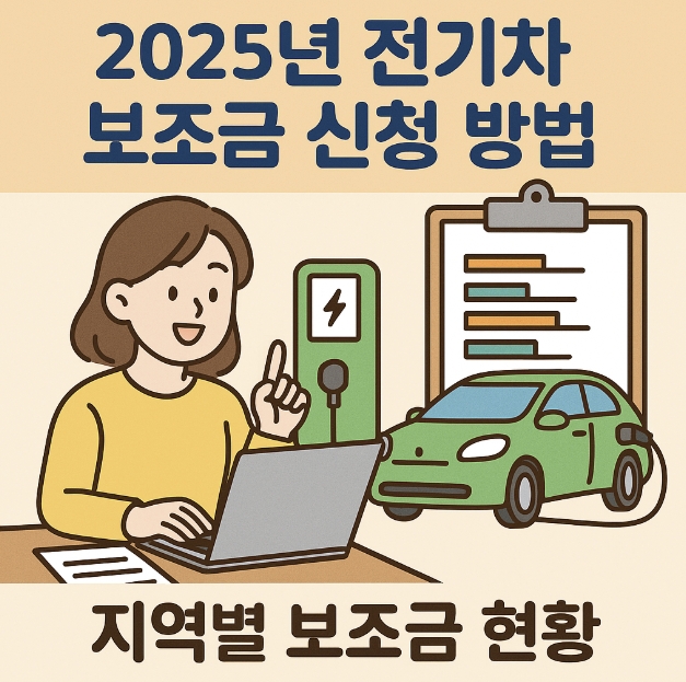 2025 전기차 보조금 신청 방법 사진