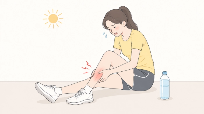 다리에 쥐가 자주 나는 이유