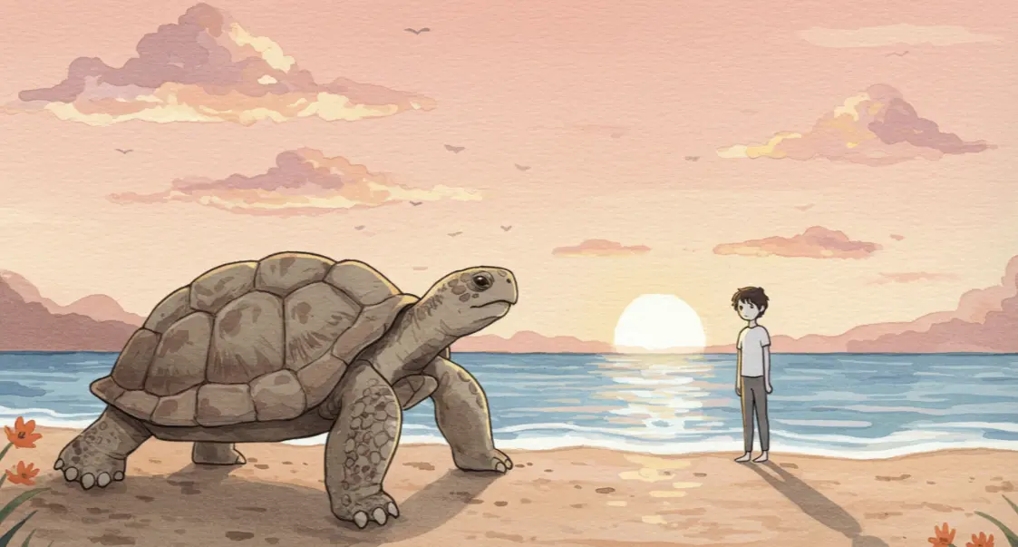 거북이가 집으로 오는 꿈