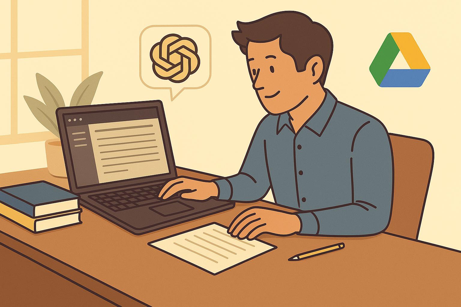 챗GPT + 구글 드라이브로 문서 자동화하기