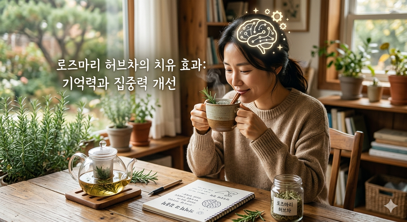 로즈마리 허브차의 치유효과