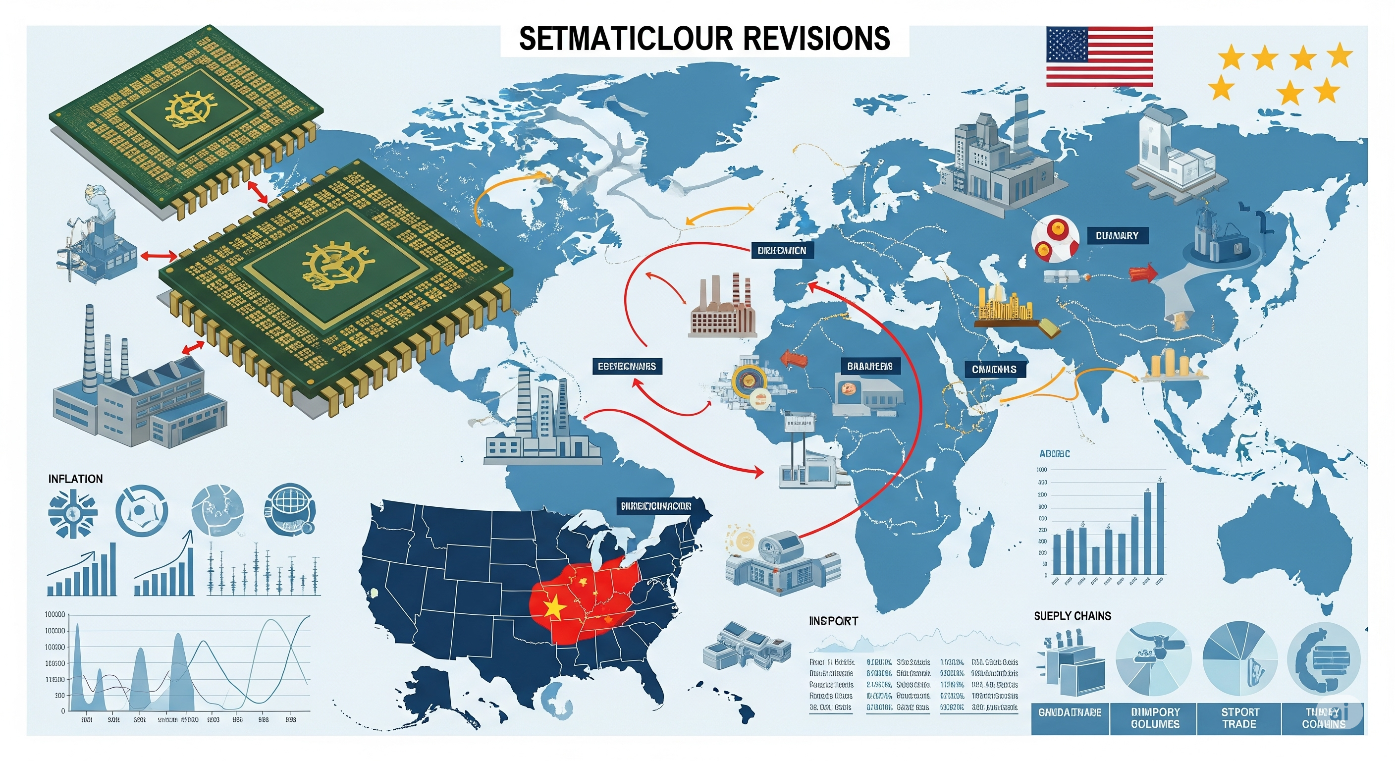 "반도체 기업들, 전략 수정 불가피"에 대한 이미지입니다.